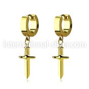 erg768 +anodized surgical steel +huggie choose  piercing