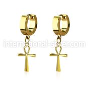 erg769 anodized surgical steel huggie piercing