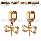 err761 stainless steel huggie piercing