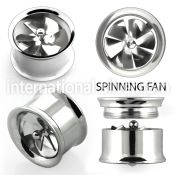 fpfa tunnels gauges surgical steel 316l ear lobe