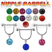 frsnp10 straight barbells surgical steel 316l nipple