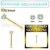 gnbge8 nose bone gold nose