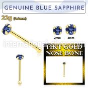 gnbge9 nose bone gold nose