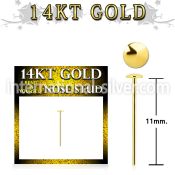 gysrd bend it to fit nose studs gold nose