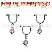 heuz8 micro curved barbells surgical steel 316l helix