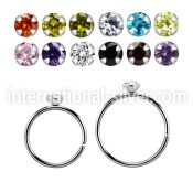 hpz2m seamless segment rings silver 925 nose