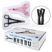 iclampd sterilized single use piercing clamp slotted triangle shaped forceps