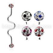 inafr5a straight barbells surgical steel 316l 