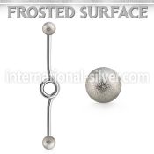inbfo5 straight barbells surgical steel 316l helix