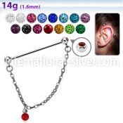 indsd2 straight barbells surgical steel 316l 