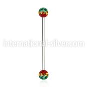 infr5r straight barbells surgical steel 316l 