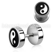 ip11 cheaters  illusion plugs and tapers surgical steel 316l ear lobe