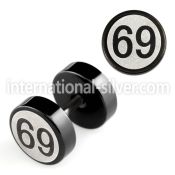 ipls10 cheaters  illusion plugs and tapers anodized surgical steel 316l ear lobe