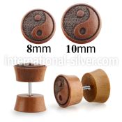 iplswa cheaters  illusion plugs and tapers organic body jewelry ear lobe