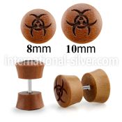 iplswc cheaters  illusion plugs and tapers organic body jewelry ear lobe