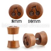 iplswd cheaters  illusion plugs and tapers organic body jewelry ear lobe