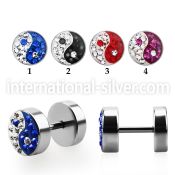 ipmcyy cheaters illusion plugs and tapers surgical steel 316l belly button