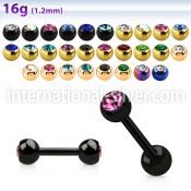 iptjb4 cheaters  illusion plugs and tapers anodized surgical steel 316l ear lobe