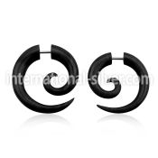 ispar cheaters  illusion plugs and tapers organic body jewelry ear lobe
