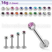 lbc3 labrets lip rings surgical steel 316l labrets chin