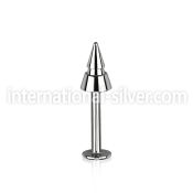 lbcn4e labrets lip rings surgical steel 316l labrets chin