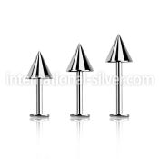 lbcn5s labrets lip rings surgical steel 316l labrets chin