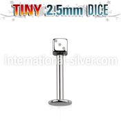 lbsdi25 labrets lip rings surgical steel 316l labrets chin