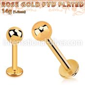 lbttb4 labrets lip rings anodized surgical steel 316l labrets chin