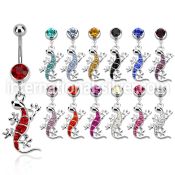 mcd537 belly rings surgical steel 316l belly button