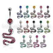 mcd724 belly rings surgical steel 316l belly button