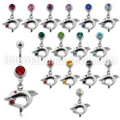 mcddp4 belly rings surgical steel 316l belly button