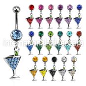 mcdmar2 belly rings surgical steel 316l belly button
