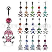 mcdsk5 belly rings surgical steel 316l belly button