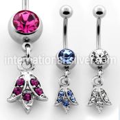 mcdtu1 belly rings surgical steel 316l belly button