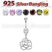 mcdvd10 belly rings surgical steel 316l belly button