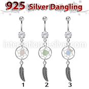 mcdvd1 belly rings surgical steel 316l belly button