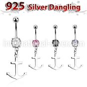 mcdvd22 belly rings surgical steel 316l belly button
