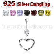 mcdvd24 belly rings surgical steel 316l belly button