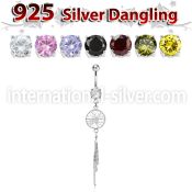 mcdvd25 belly rings surgical steel 316l belly button