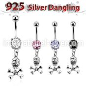 mcdvd28 belly rings surgical steel 316l belly button