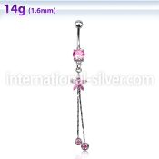 mcdz364 belly rings surgical steel 316l belly button