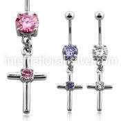 mcdz394 belly rings surgical steel 316l belly button