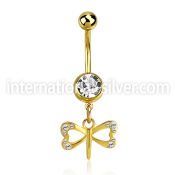 mdk761 anodized surgical steel belly bananas belly piercing