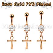 mdrz769 surgical steel belly bananas belly piercing