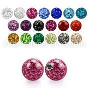 mfr6 loose body jewelry parts surgical steel 316l belly button
