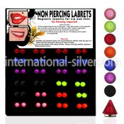 mg101 fake illusion body jewelry acrylic body jewelry belly button