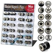 mgipl cheaters  illusion plugs and tapers anodized surgical steel 316l belly button