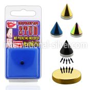 mgptn4 fake illusion body jewelry anodized surgical steel 316l nose