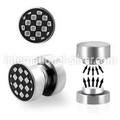 mip15 cheaters  illusion plugs and tapers surgical steel 316l ear lobe