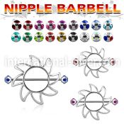 mjnp103 straight barbells surgical steel 316l nipple